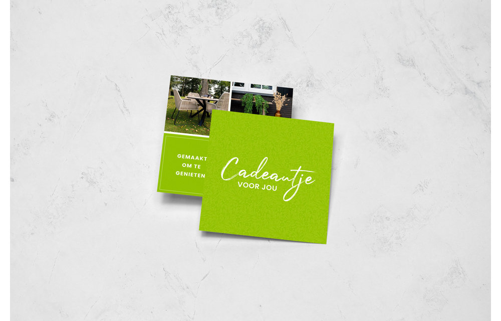 Cadeaubon 4 Seizoenen Tuinmeubelen | t.w.v. €200,-