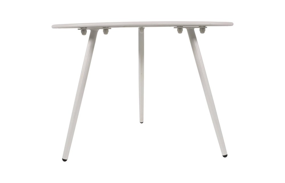 Bijzettafel Rafael ø60cm | White | Metaal | Lesli Living