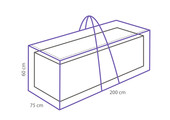 Outdoor Covers Kussen opbergtas | 200x75x60cm