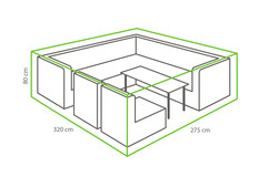 Outdoor Covers Loungeset beschermhoes | 320x275x80cm