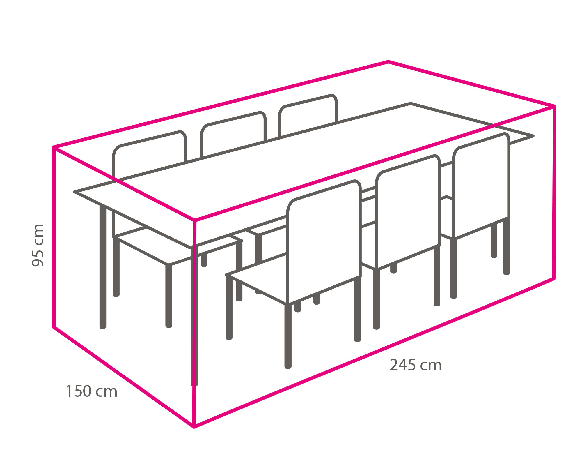 4 Seizoenen Tuinmeubelen 5-delige tuinset | 4 Pisa tuinstoelen (White) | 180cm ovale Cyprus tuintafel (Grey)