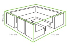 Outdoor Covers Loungeset beschermhoes | 240x235x105cm