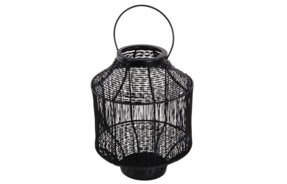 Lantaarn Wire ø20x26cm | Black | Lesli Living