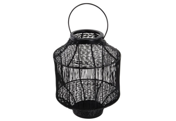 Lantaarn Wire ø24x36cm | Black | Lesli Living