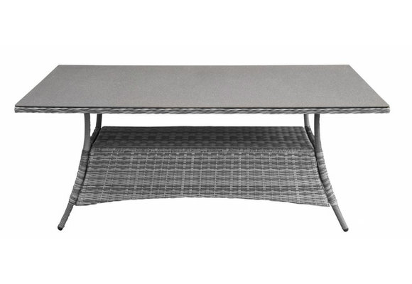 Tuintafel Dublin 180x90cm | Keramiek & Wicker
