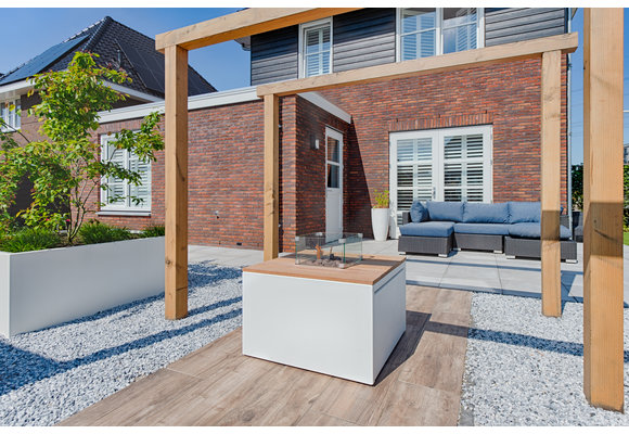 Vuurtafel Cube | Vierkant