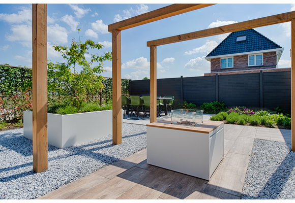 Vuurtafel Cube | Vierkant