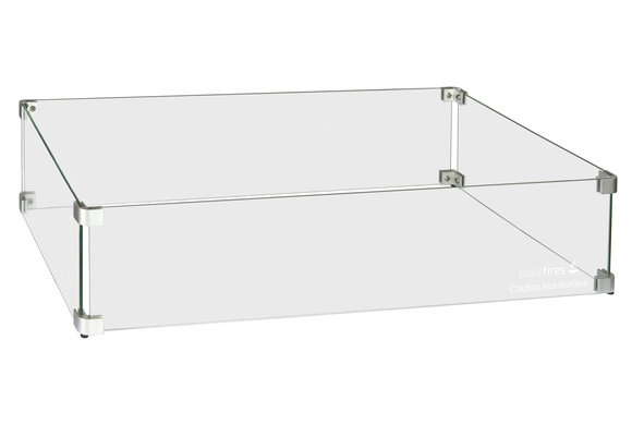 Glasombouw | 78x40 cm | RVS