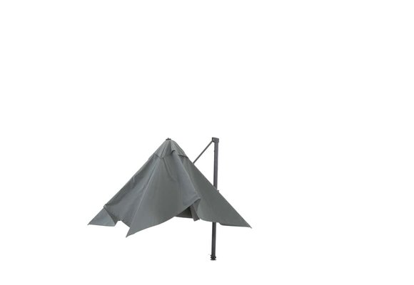 Madison Parasol | Saint Tropez | Grijs | 300x355cm