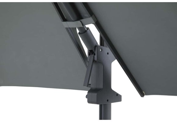 Madison Parasol | Saint Tropez | Grijs | 300x355cm