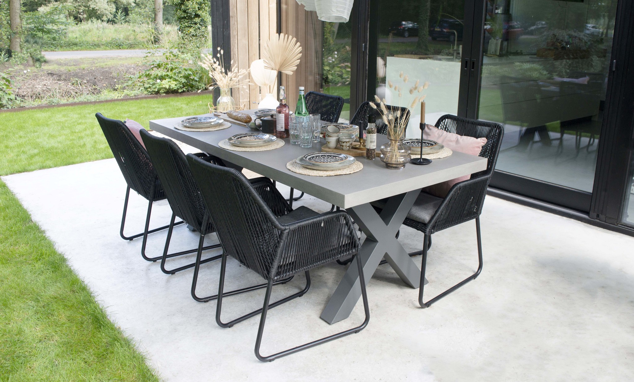 Marty Fielding chocola Garderobe Stel je eigen perfecte tuintafel samen