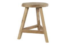 Krukje  ø35cm | Teak hout | Lesli Living