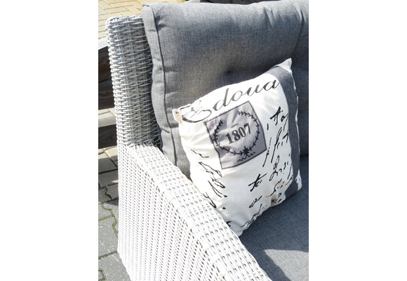 Loungebank Dublin | 2-persoons | Ash Grey | Wicker