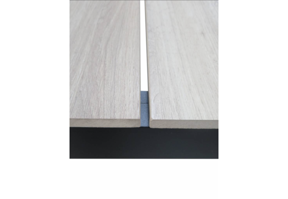 7-delige tuinset | 6 Isabel stoelen (Sand) | 225cm Cyprus tuintafel (Wood)