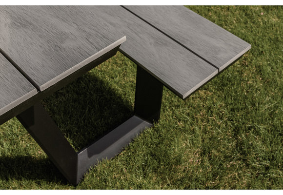 Picknicktafel Coffee Bay | Grey | Aluminium & Polywood