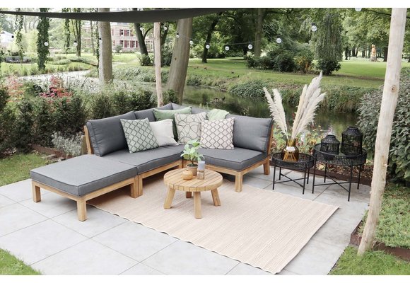 Hocker Kent | Grey | Acacia