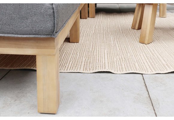 Hocker Kent | Grey | Acacia