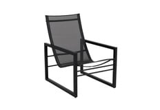 Loungestoel Vevi | Aluminium & Textileen | Brafab