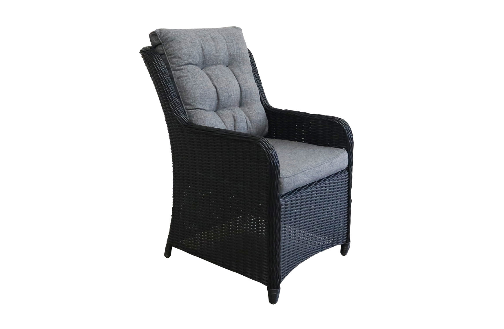 4 Seizoenen Tuinmeubelen Dining tuinstoel Dublin | Black | Wicker