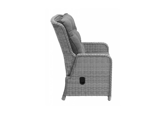 Verstelbare tuinstoel Dublin | Mystic Grey | Wicker