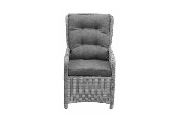 Verstelbare tuinstoel Dublin | Mystic Grey | Wicker