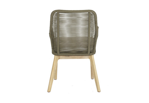 Dining tuinstoel Paduga | Groen | Rope