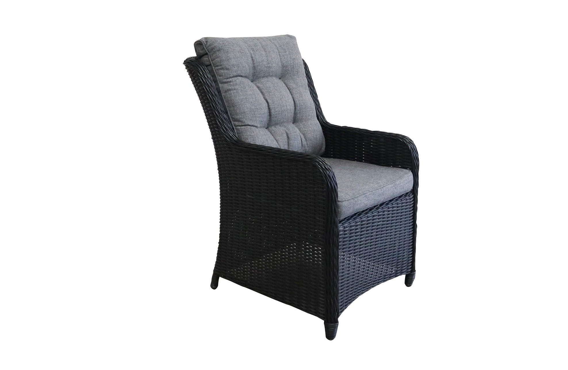 4 Seizoenen Tuinmeubelen Dining tuinstoel Sevilla | Black | Wicker