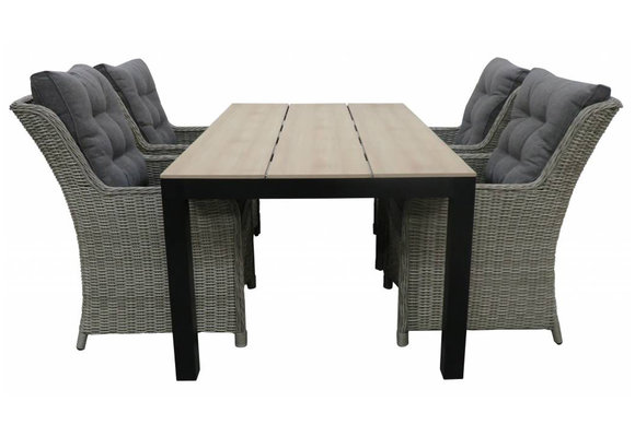 Dining tuinstoel Sevilla | Mystic Grey | Wicker