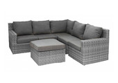 Hoek loungeset Santonio | 6-delig | Wicker