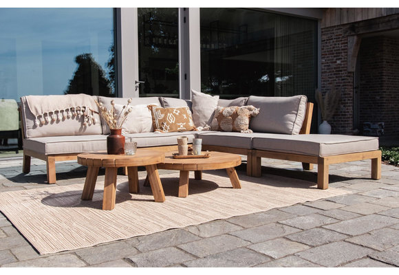 Hoekelement Kent | Sand | Acacia