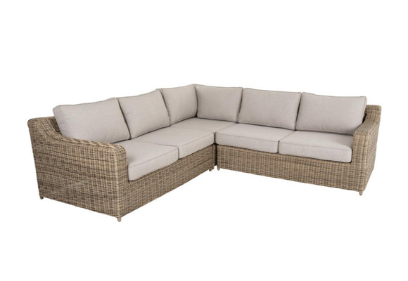 Bankdelen Glendon | Rustic | Rond Wicker | Brafab