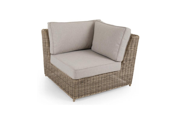 Hoekelement Glendon | Rustic | Rond Wicker | Brafab