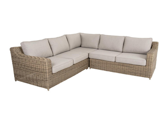 Hoekelement Glendon | Rustic | Rond Wicker | Brafab