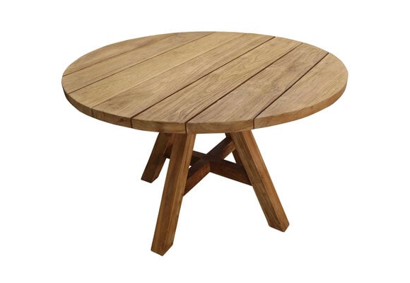 Ronde tuintafel Ayra ø120cm | Teakhout