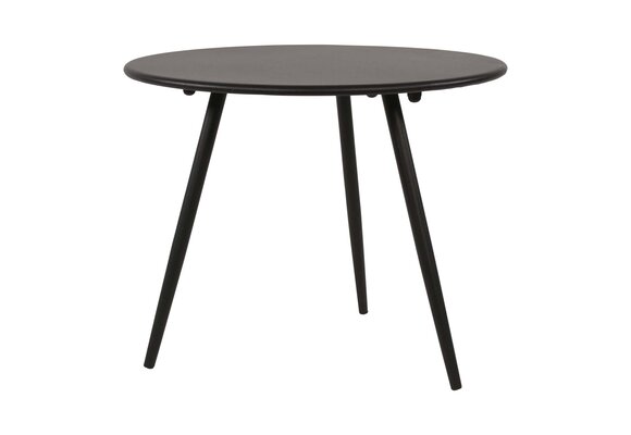 Bijzettafel Rafael ø45cm | Black | Metaal | Lesli Living