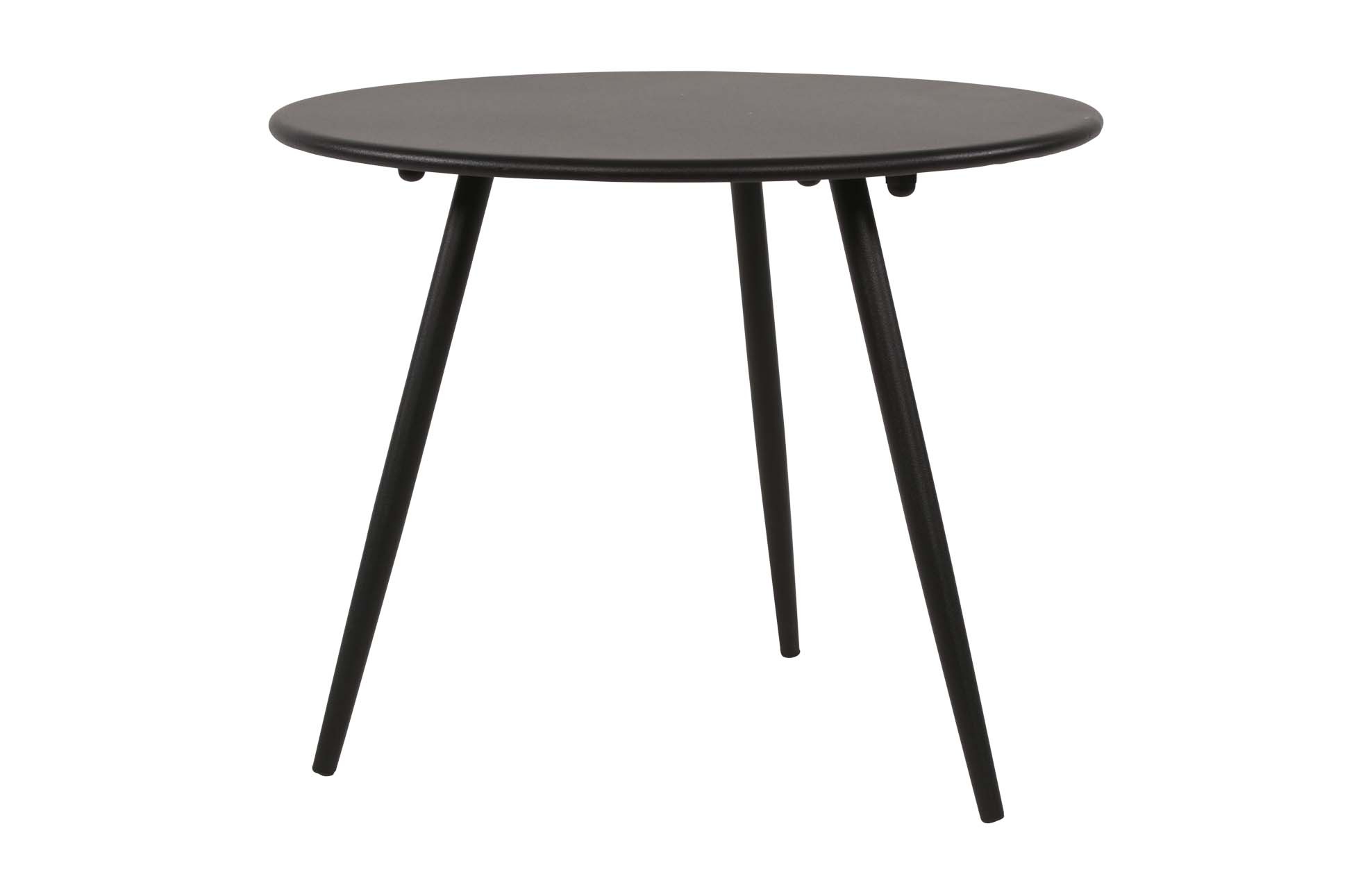 Lesli Living Bijzettafel Rafael ø45cm | Black | Metaal | Lesli Living