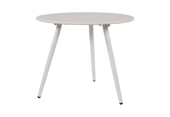 Bijzettafel Rafael ø45cm | White | Metaal | Lesli Living