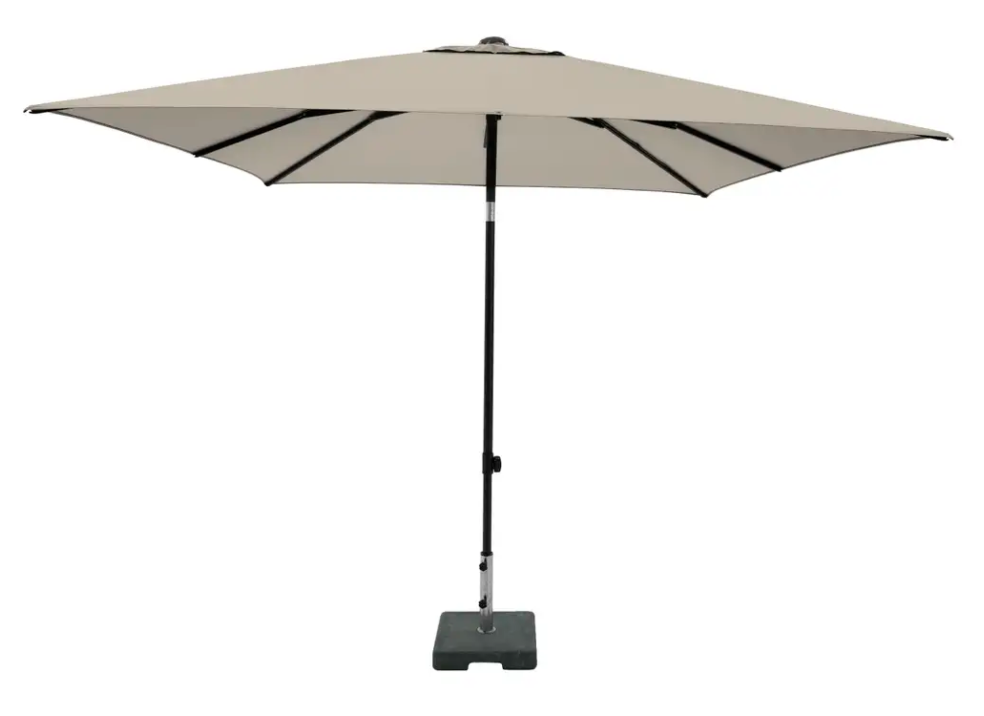 Madison Madison Parasol | Corsica push-up | Ecru | 200x250cm