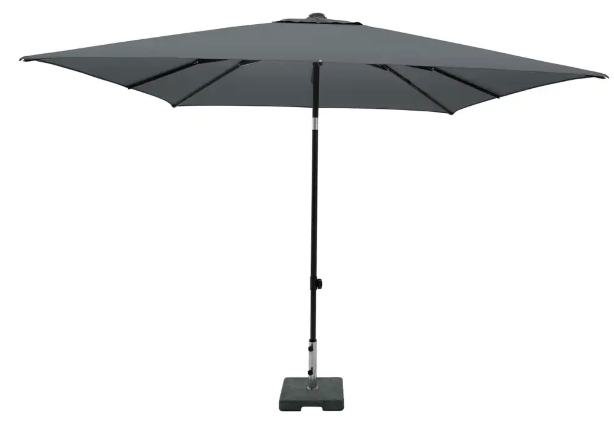 Madison Madison Parasol | Corsica push-up | Grey | 200x250cm