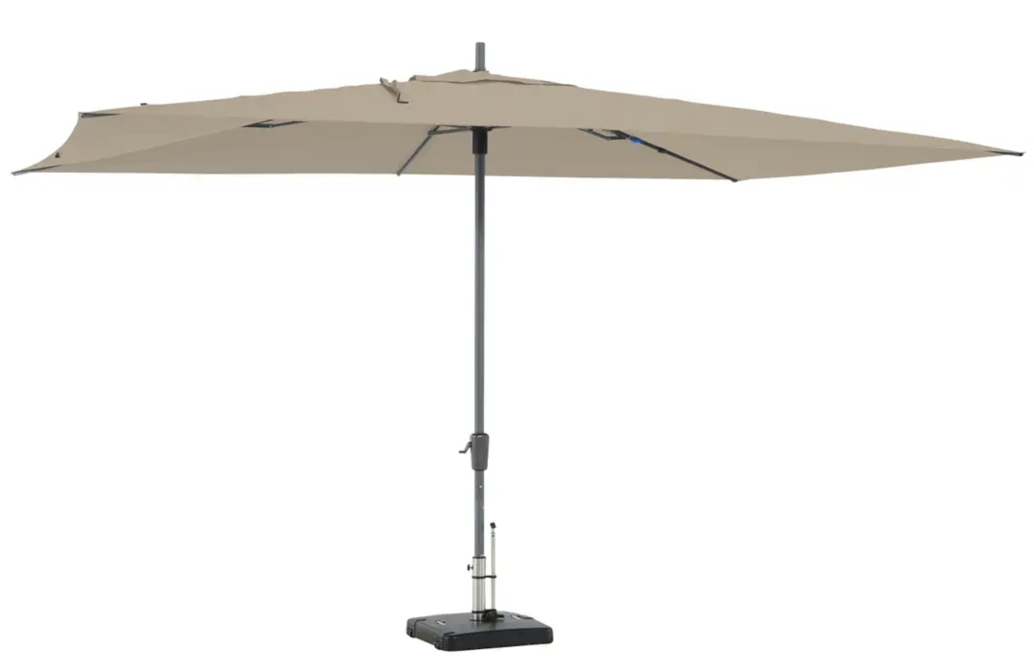 Madison Madison Parasol | Rectangle | Ecru | 400x300cm