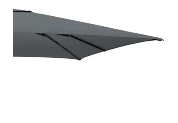 Madison Parasol | Rectangle | Grey | 400x300cm