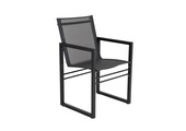 Dining tuinstoel Vevi | Aluminium & Textileen | Brafab