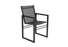 Dining tuinstoel Vevi | Aluminium & Textileen | Brafab
