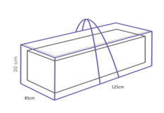 Outdoor Covers Pallet kussentas | 125x85x30