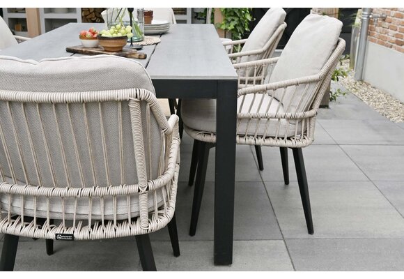 Tuintafel Cyprus 225x100cm | Grey | Showroom