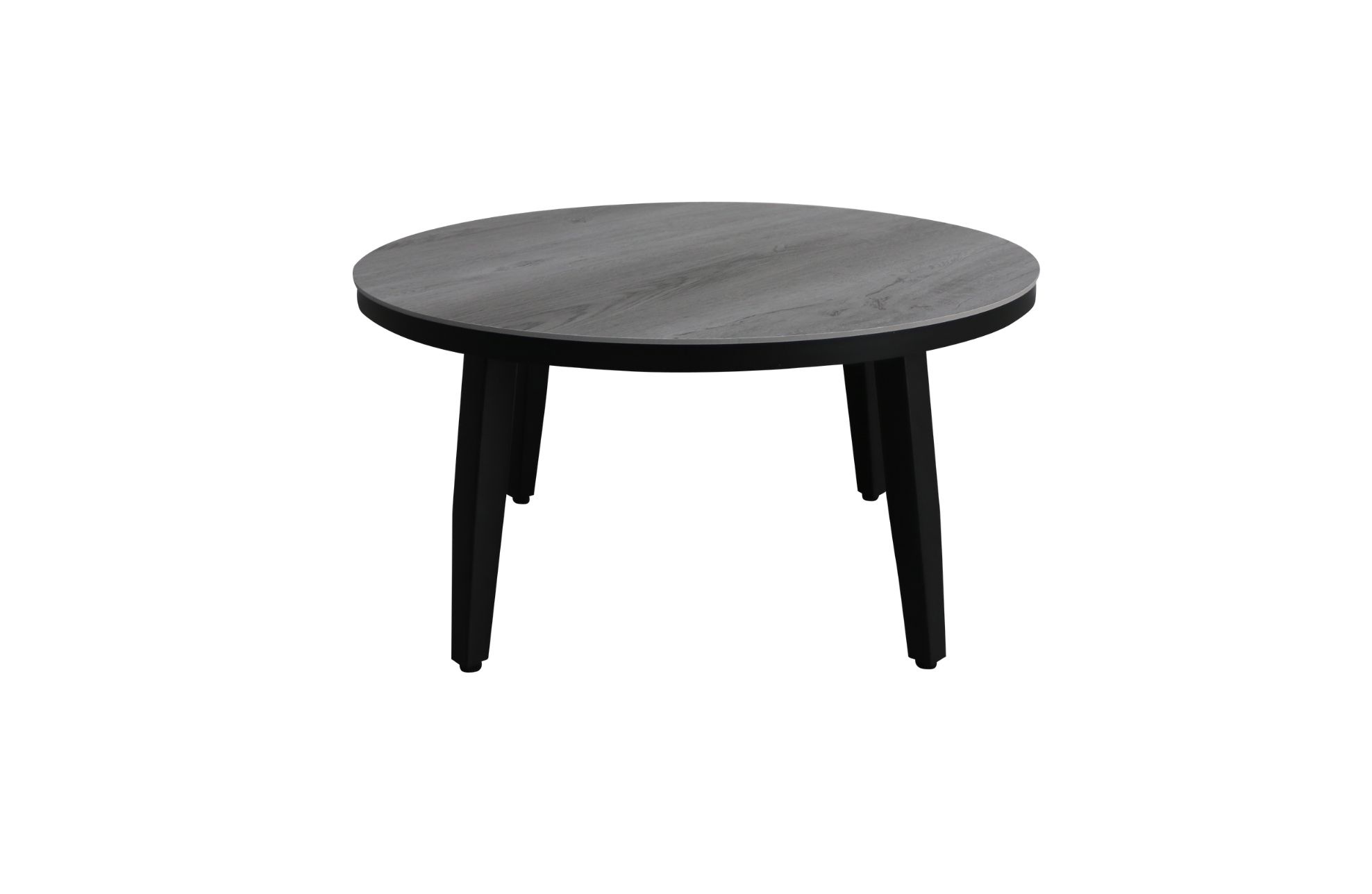 Normin Bijzettafel Mykonos ø58cm | Grey | Aluminium & Kunststof | Normin