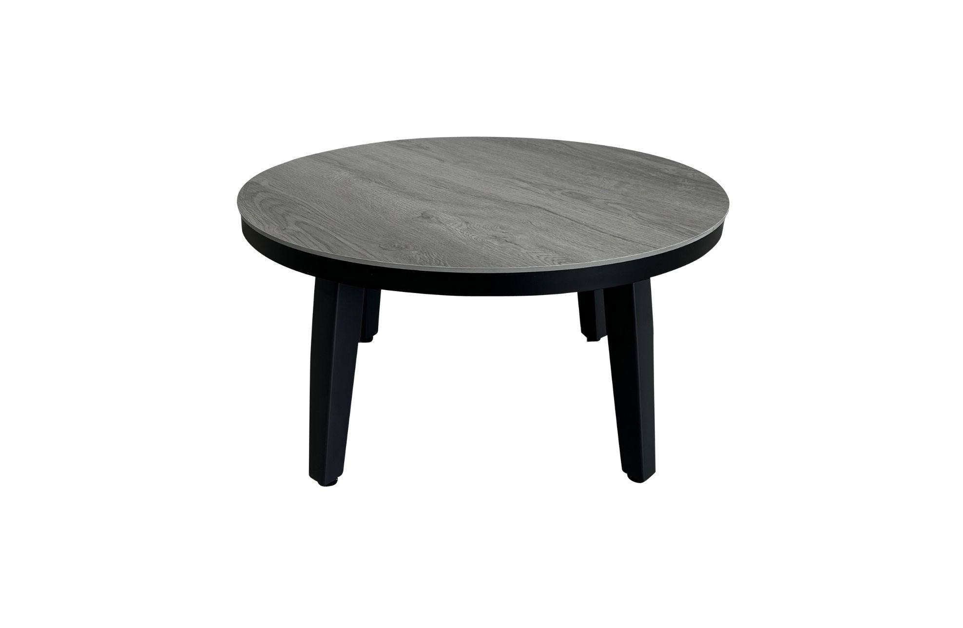 Normin Bijzettafel Mykonos ø90cm | Grey | Aluminium & Kunststof | Normin