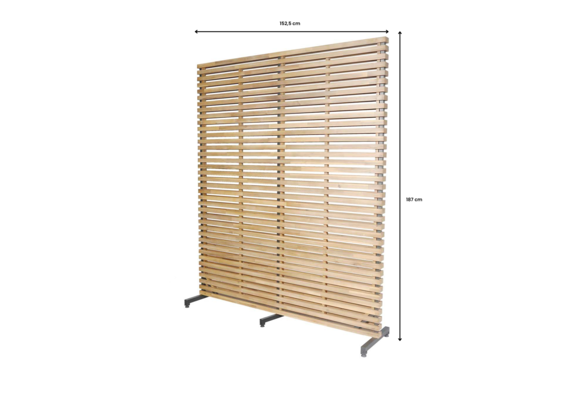 Roomdivider | Tuinscherm | Acaciahout | Naturel