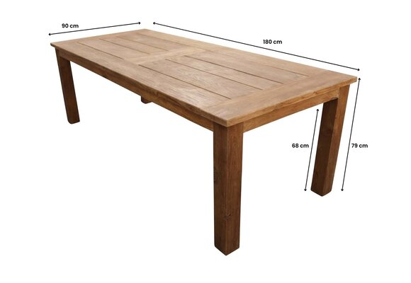 Tuintafel Ayra 180x90cm | Teakhout