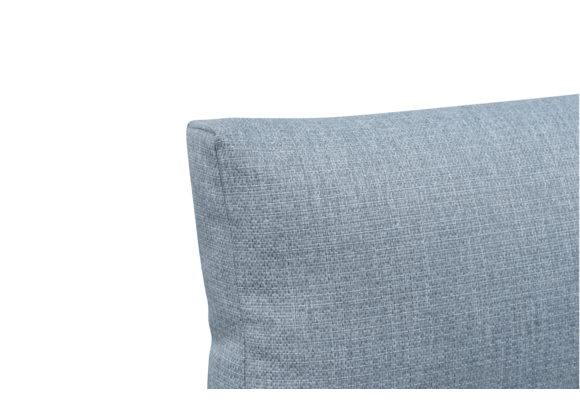 Hoek Loungeset Fosega | 6-delig | Matt Black / Stone Grey | Aluminium